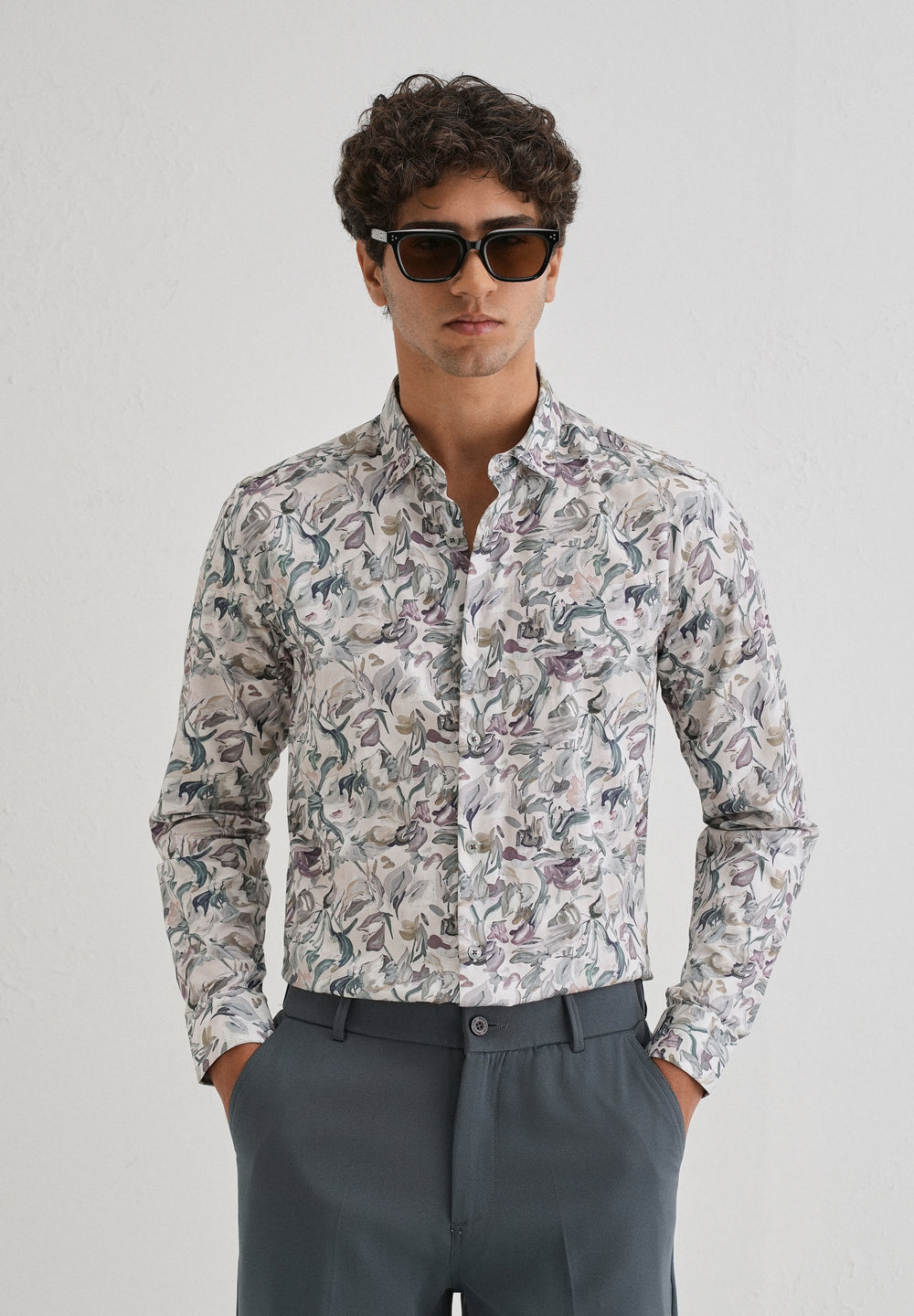 Azalea Floral Printed Shirt