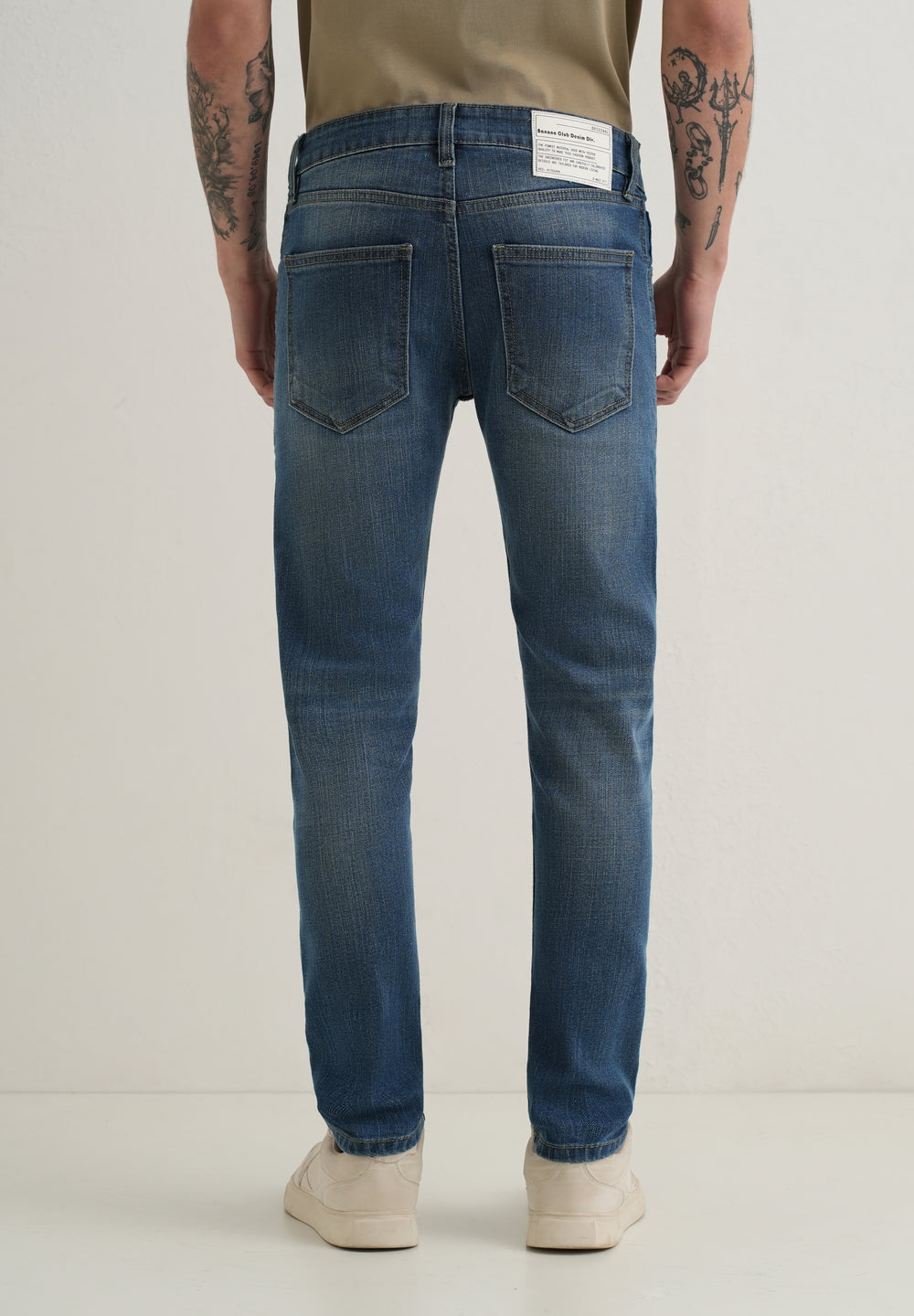 Azora Blue Slim fit Jeans
