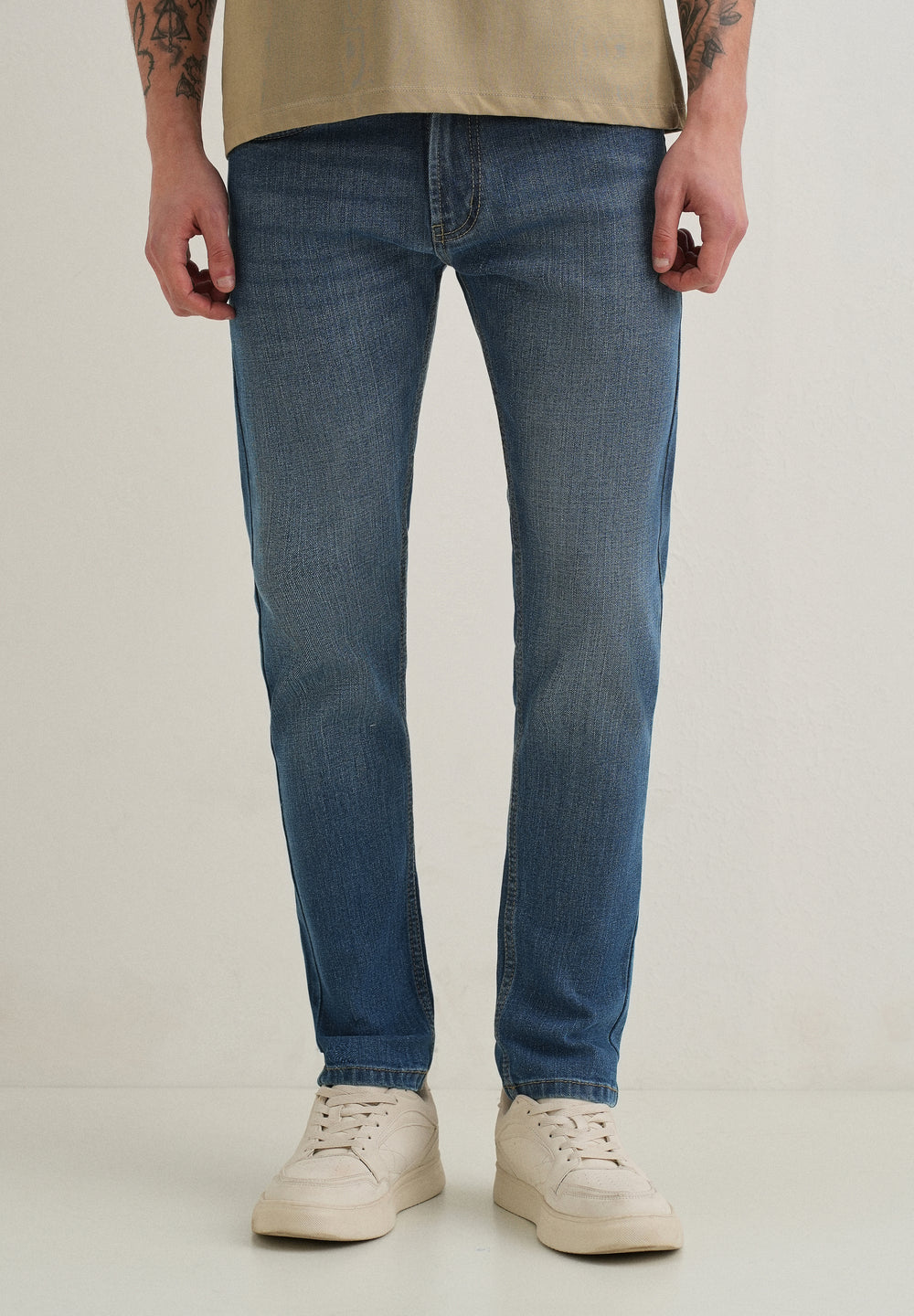 Azora Blue Slim fit Jeans