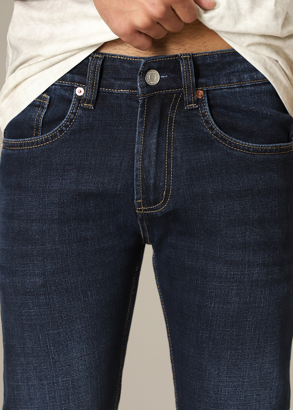 Azora Blue Slim fit Jeans