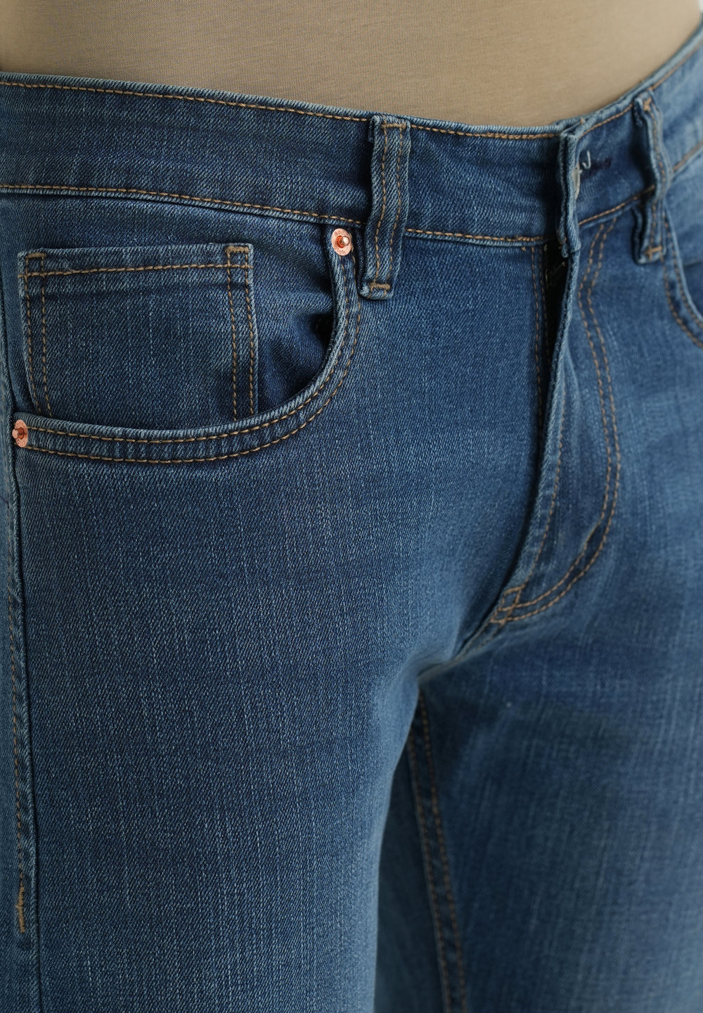 Azora Blue Slim fit Jeans