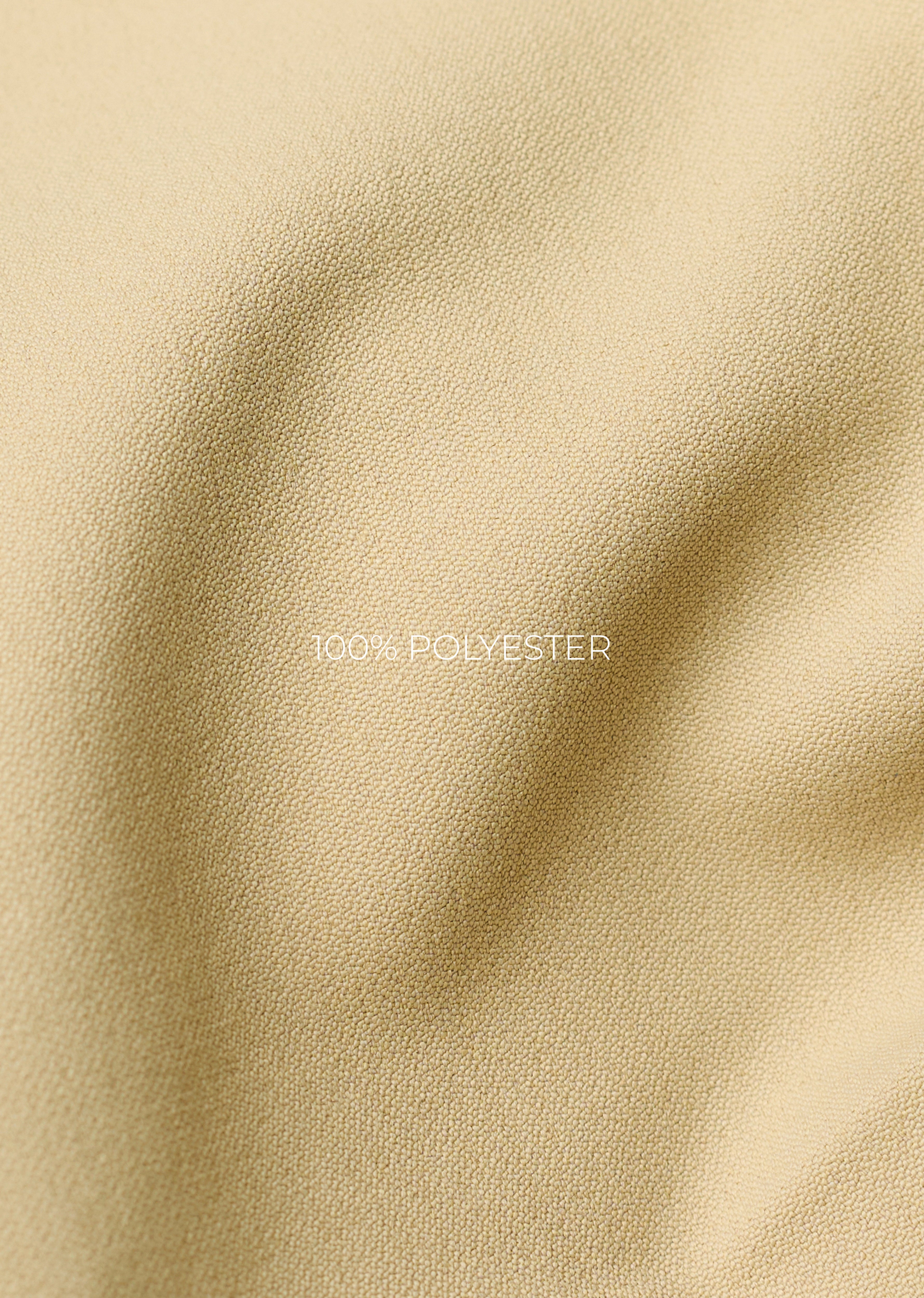 Beige Back Elastic Relaxed Fit Trouser
