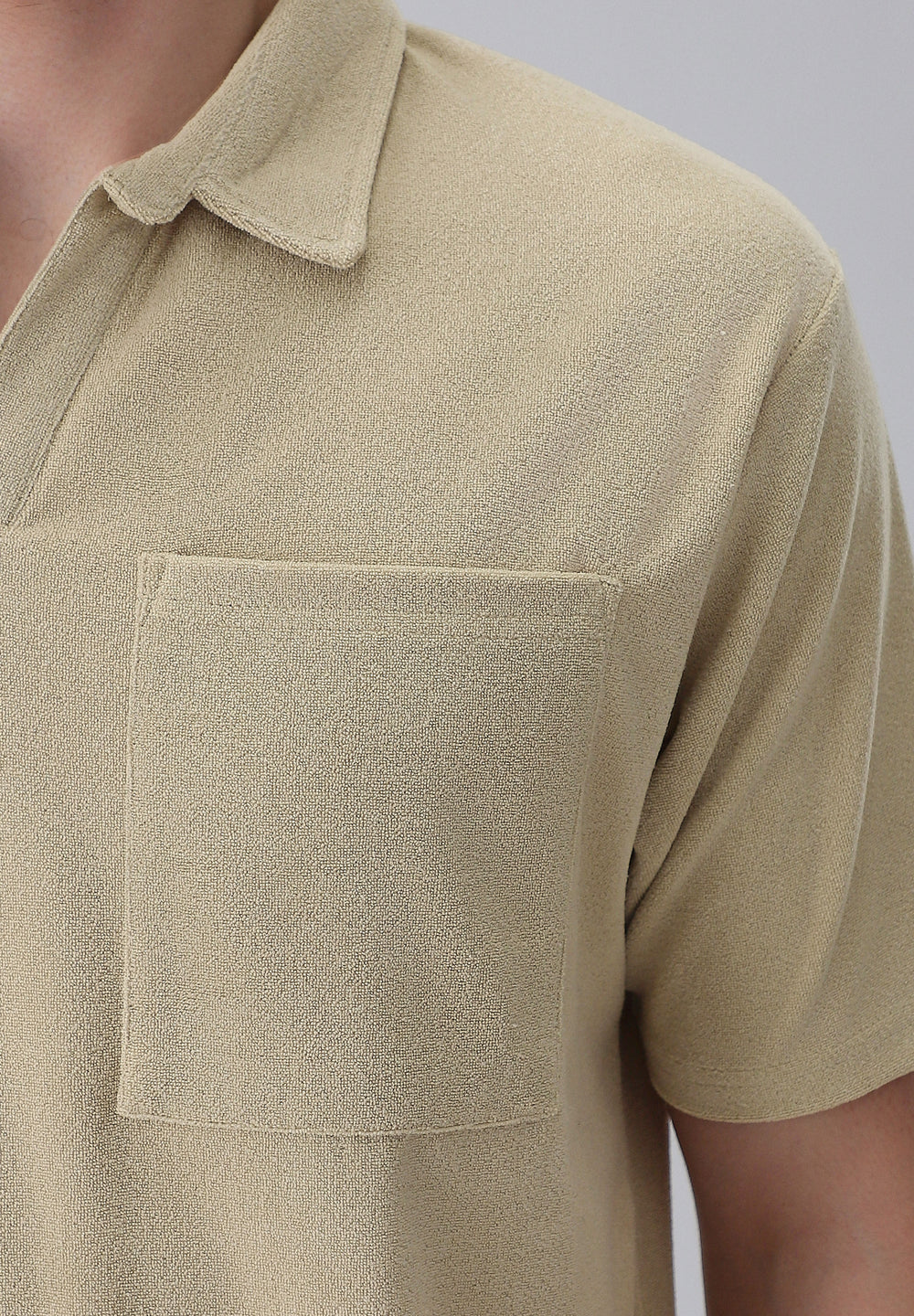 Beige Knitted Co-ord Set