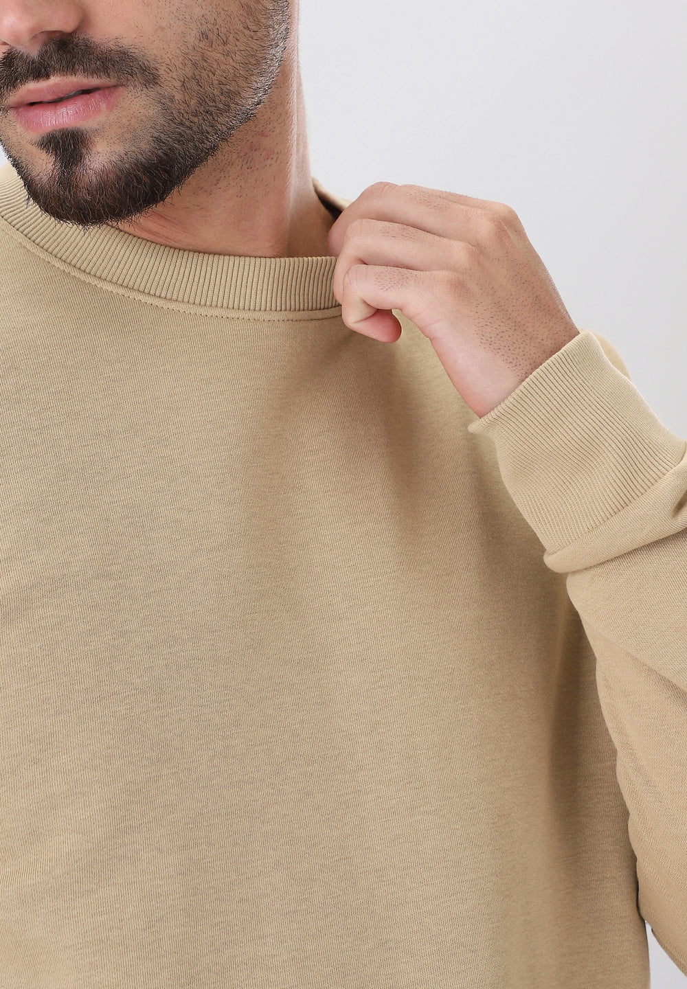 Beige Sweatshirt