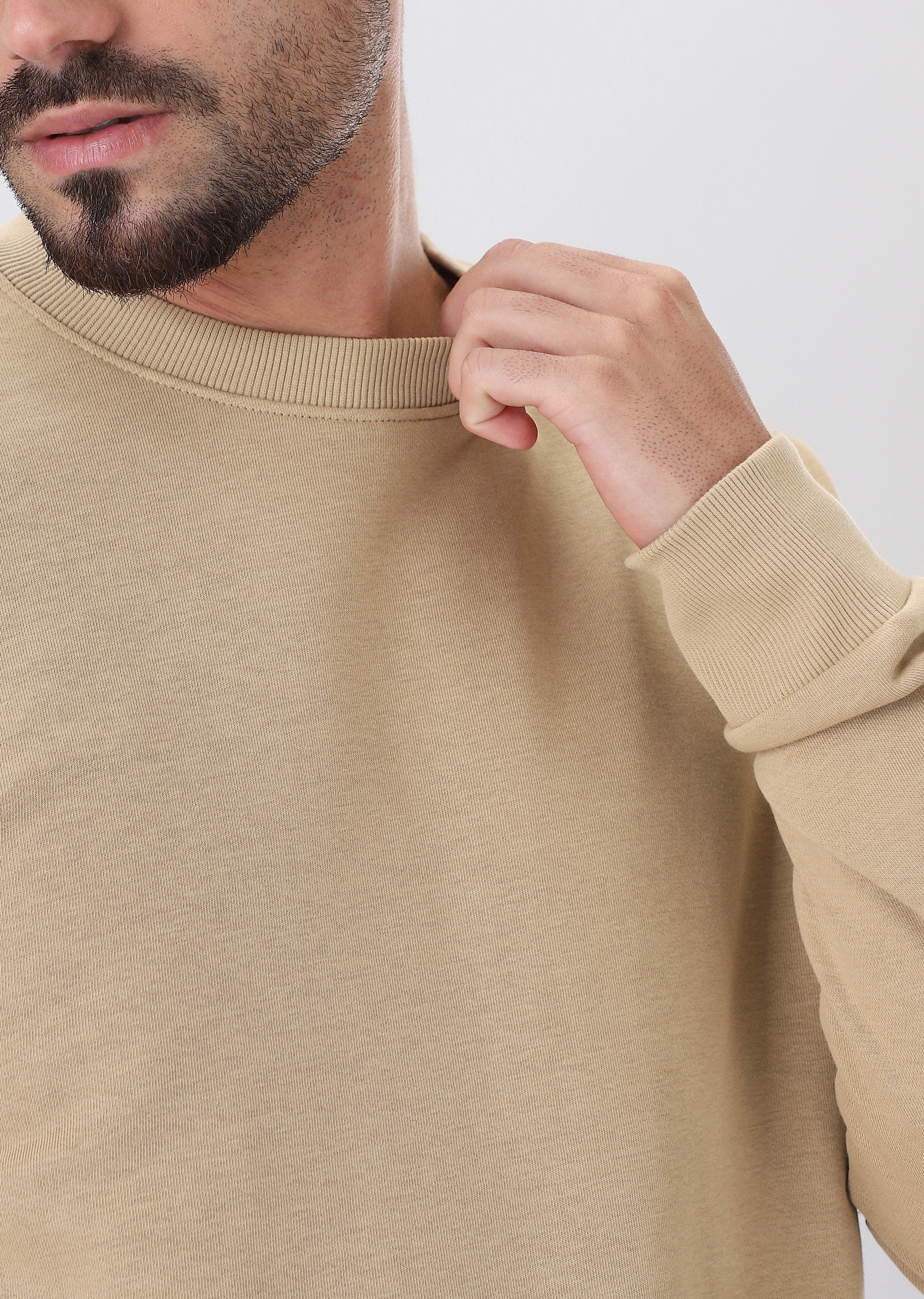 Beige Sweatshirt