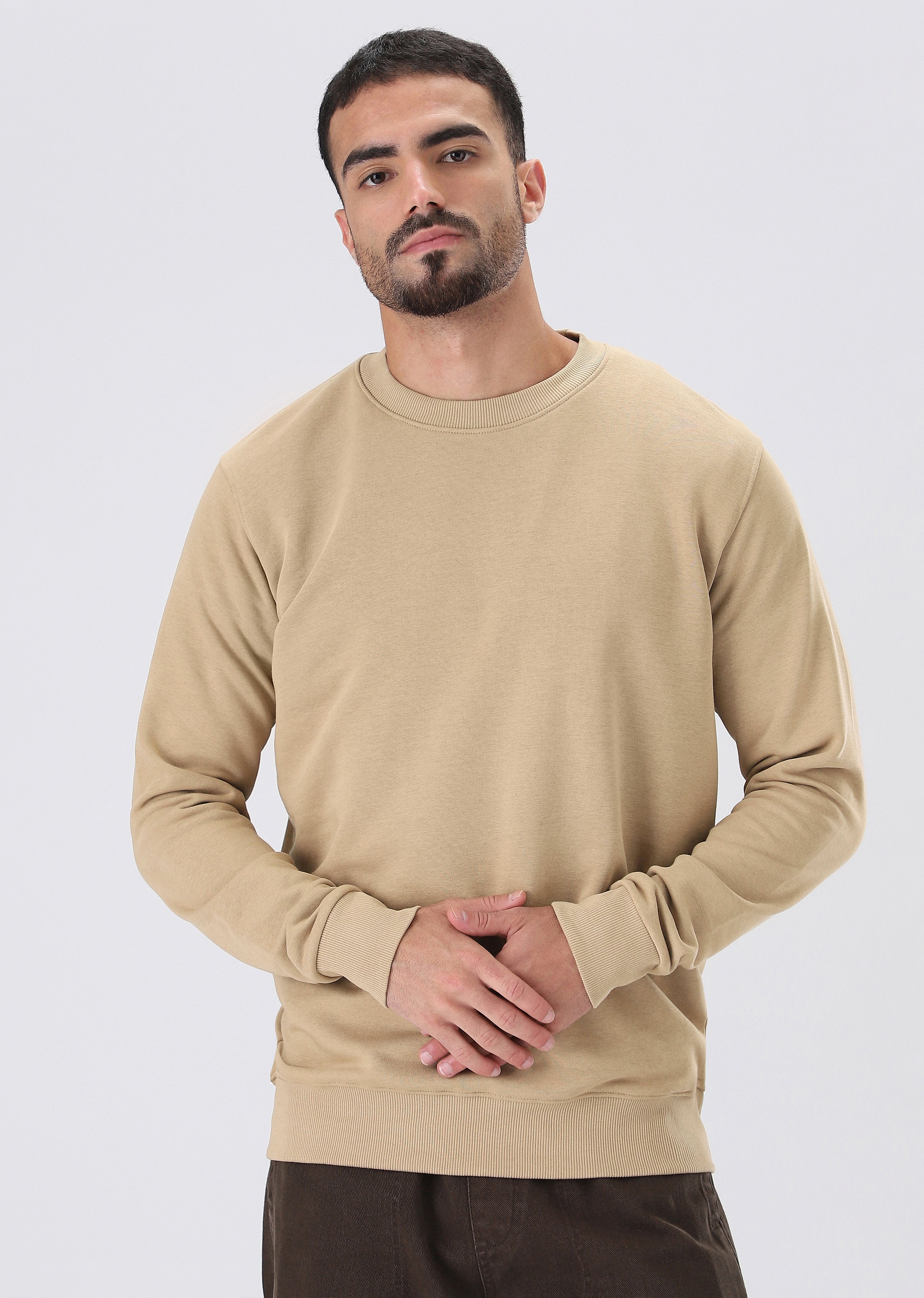 Beige Sweatshirt