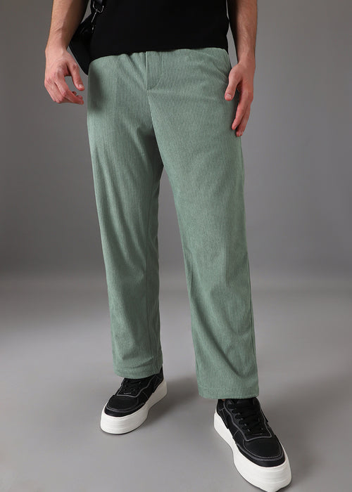 Beryl Green Corduroy Pants