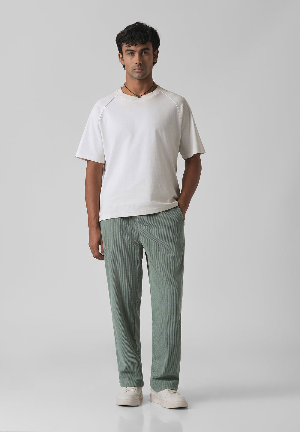 Beryl Green Corduroy Pants