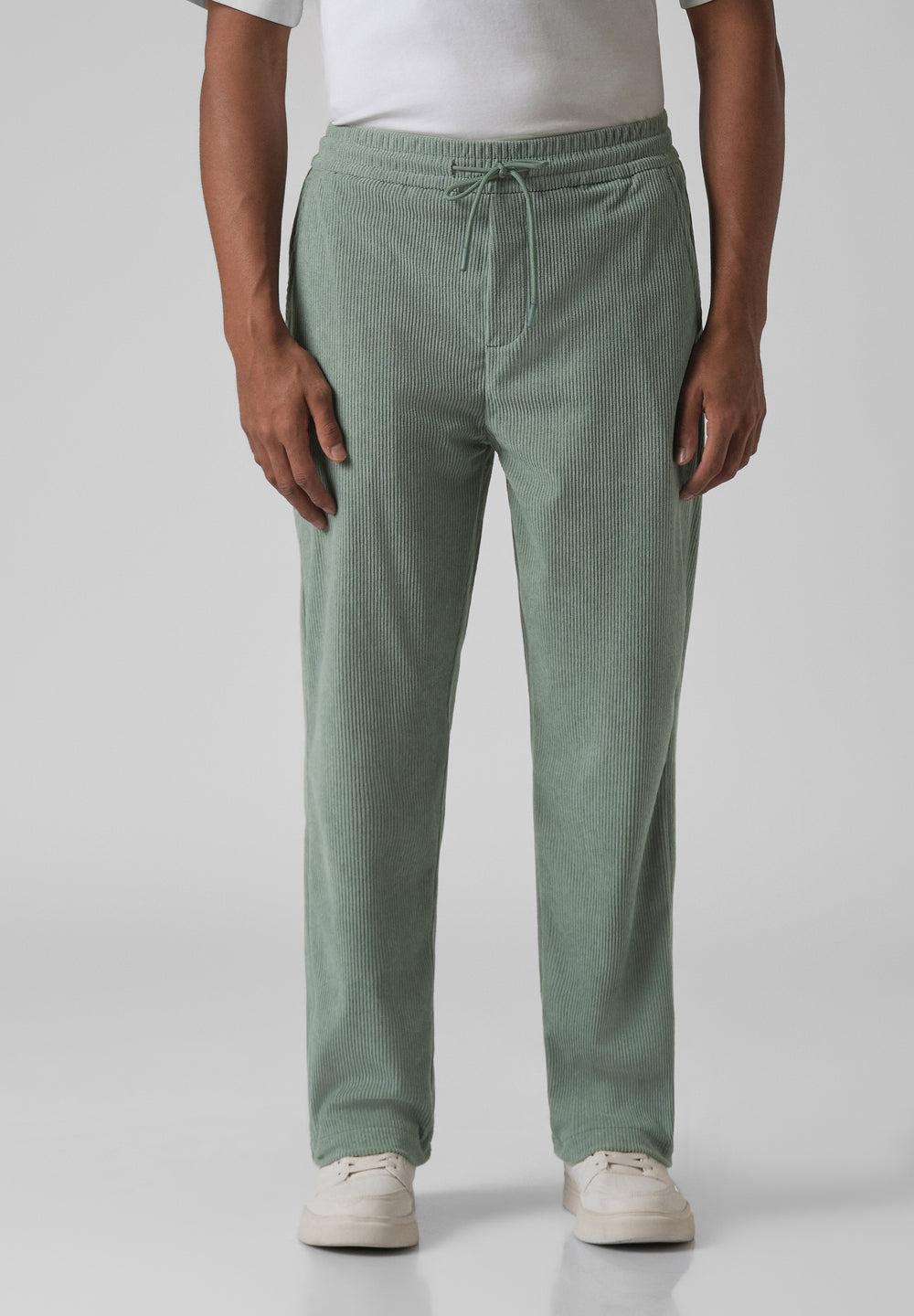 Beryl Green Corduroy Pants