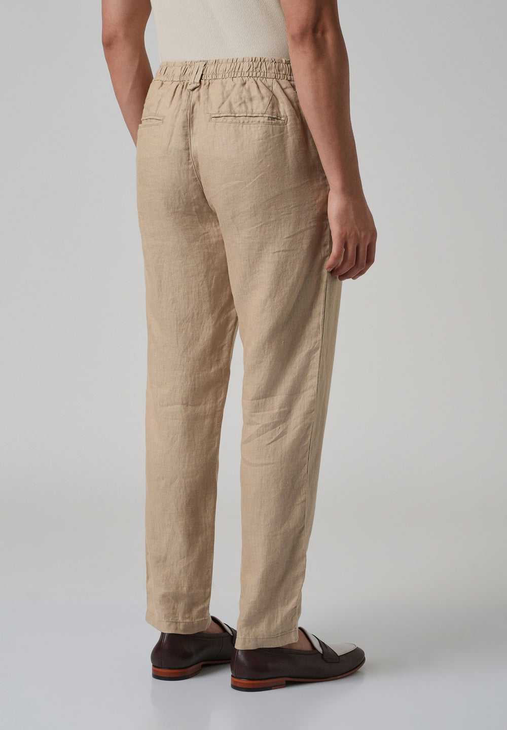 Bisque Cream Linen Pant