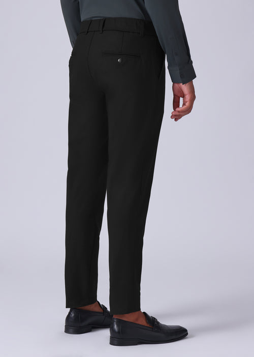 Black 8 Way Stretch Trousers