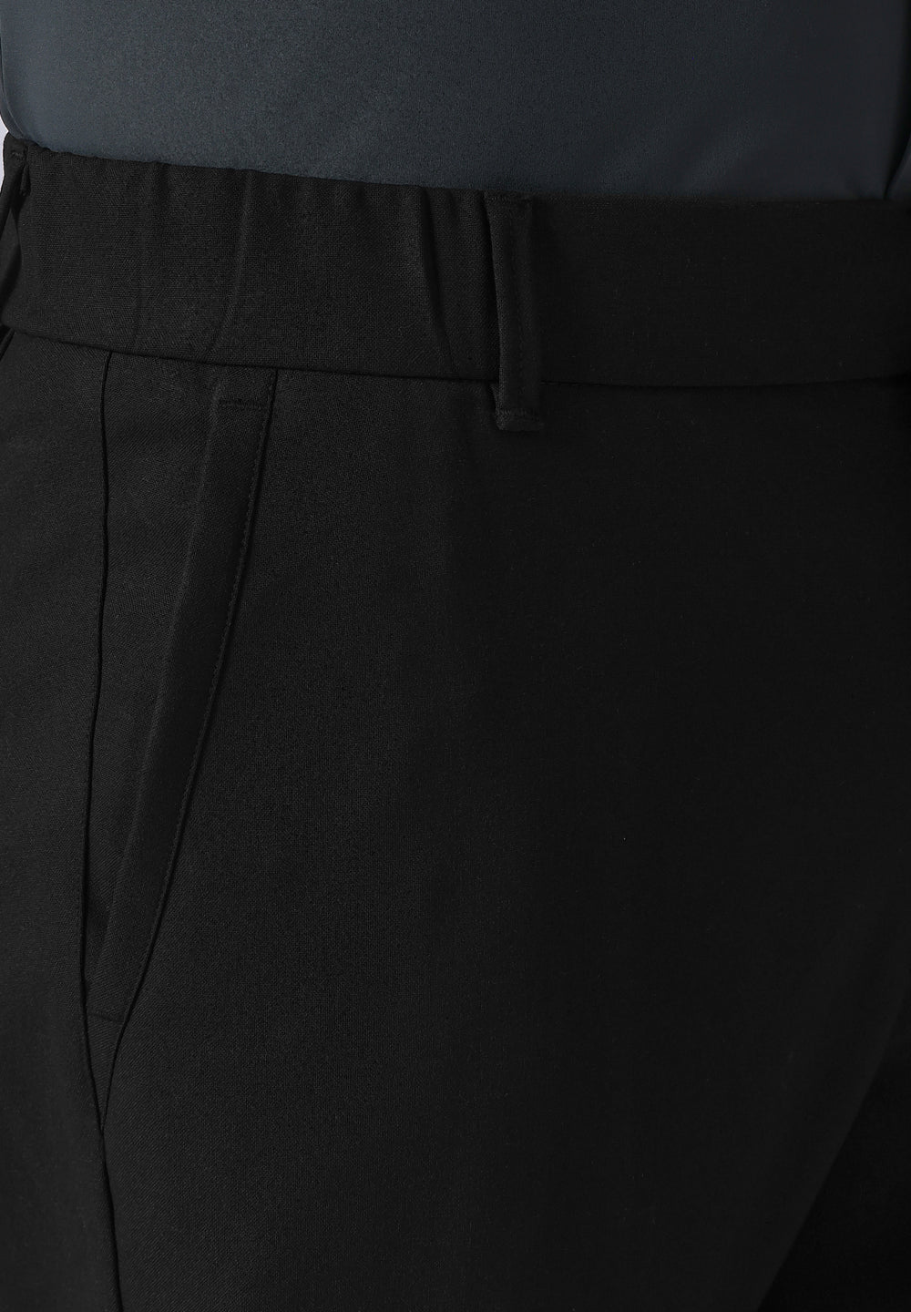 Black 8 Way Stretch Trousers