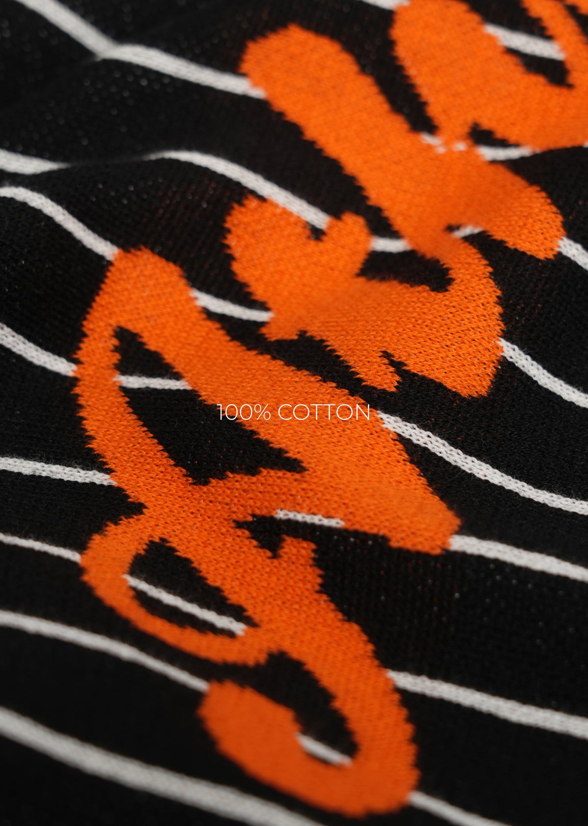 Black Athlete Jacquard Knit T-Shirt