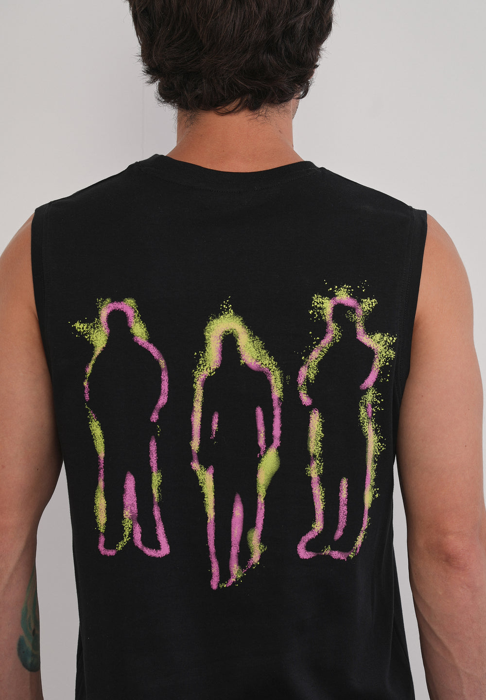 Black Aura Flow Tank