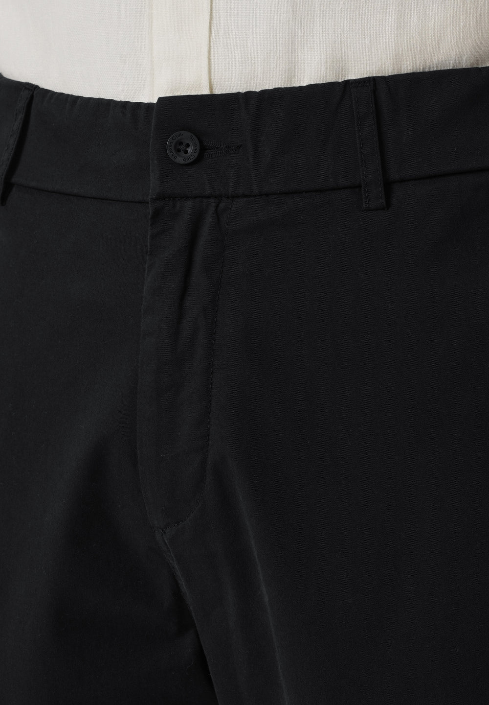 Baggy Fit Black Chinos