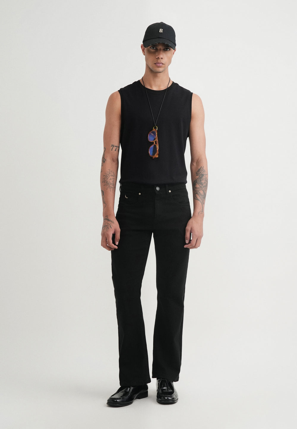 Black Bootcut Jeans