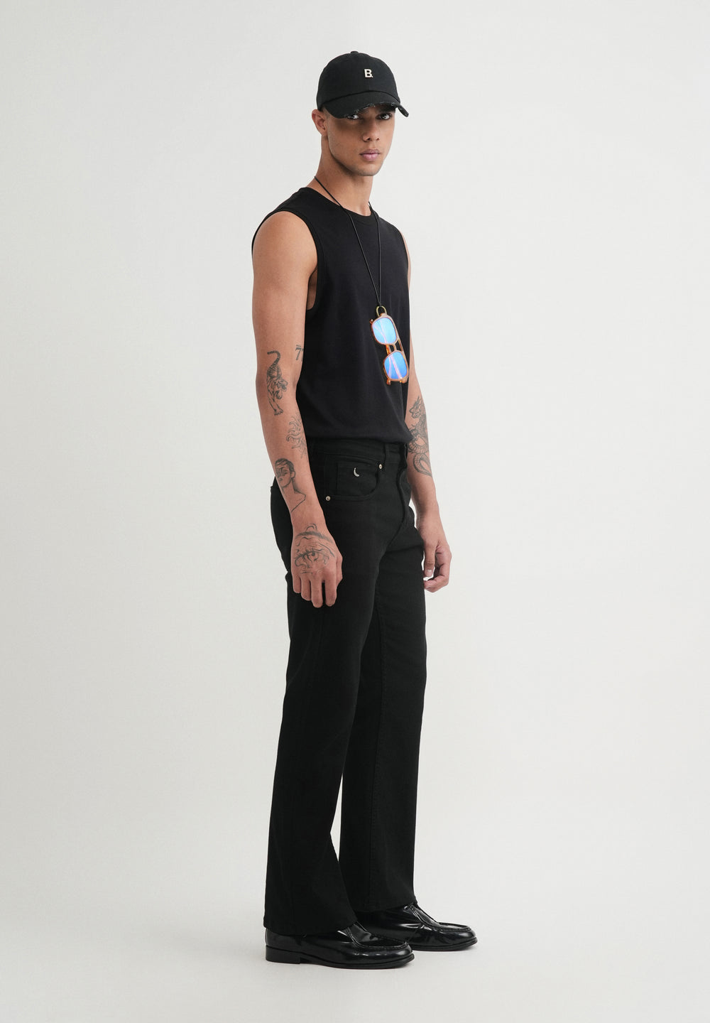 Black Bootcut Jeans