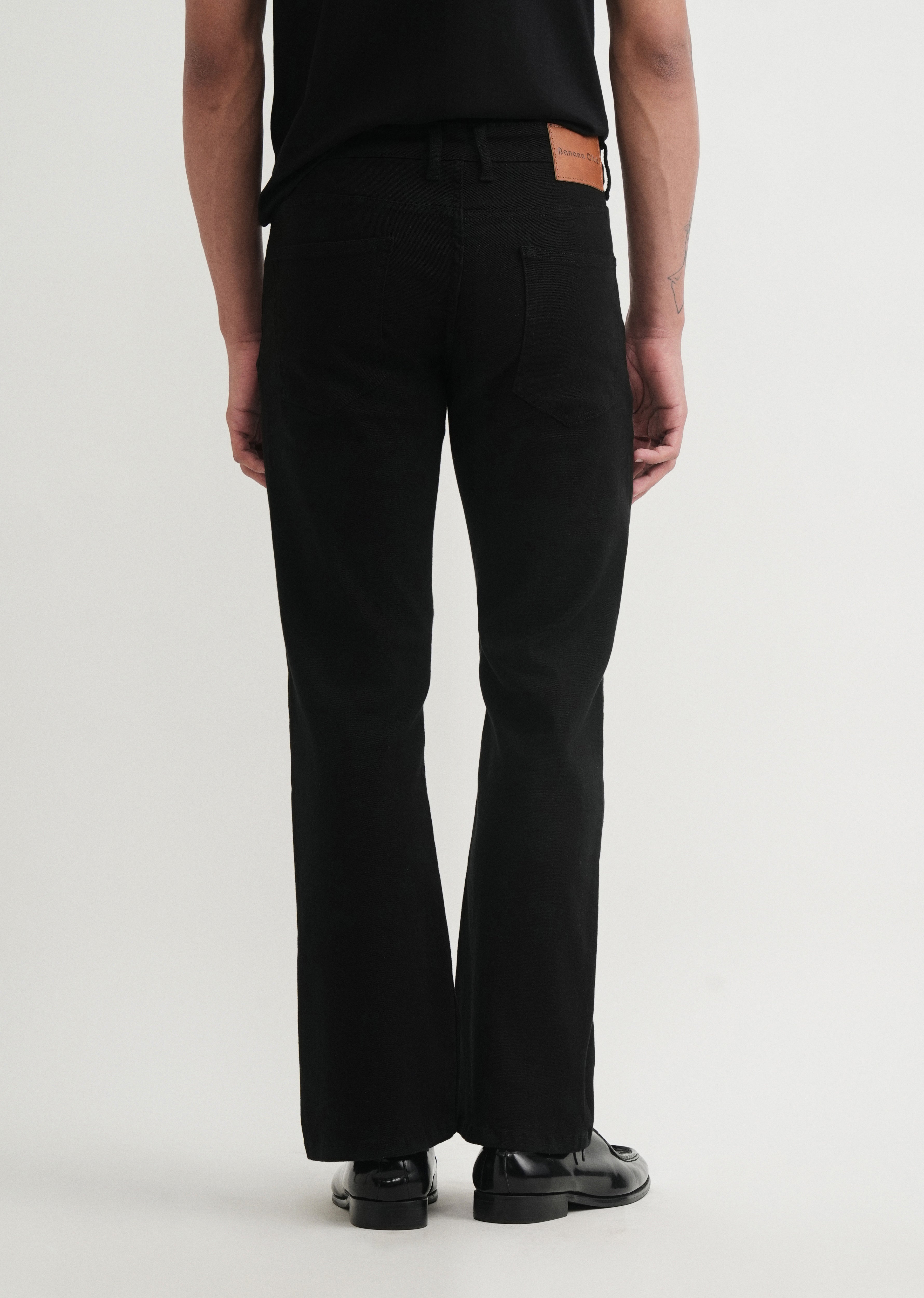 Black Bootcut Jeans