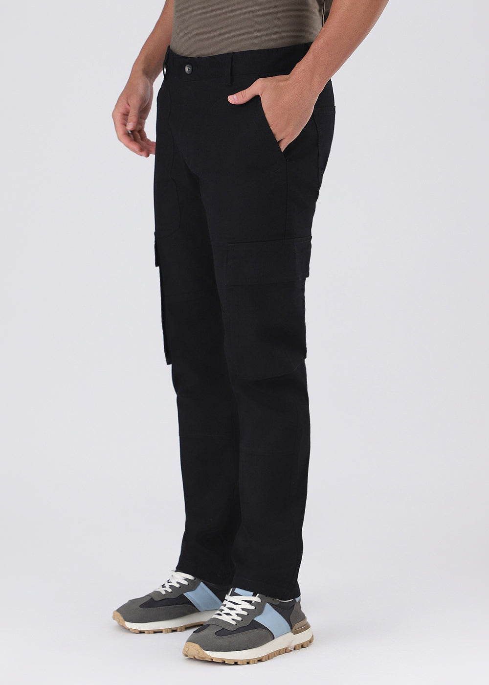 Black Cargo Pant