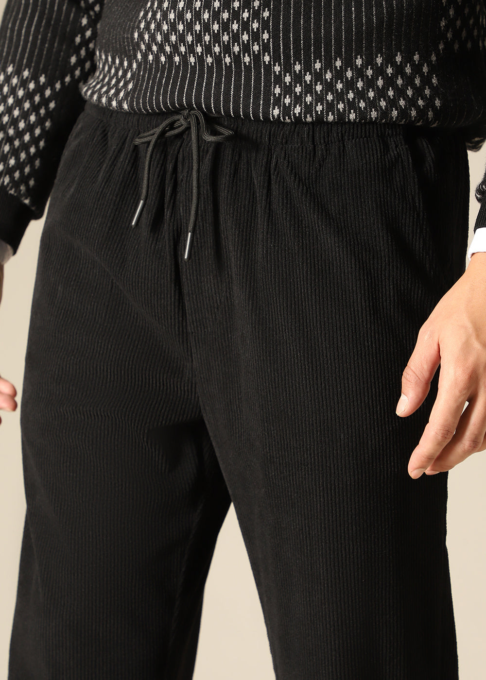 Black Corduroy Pant