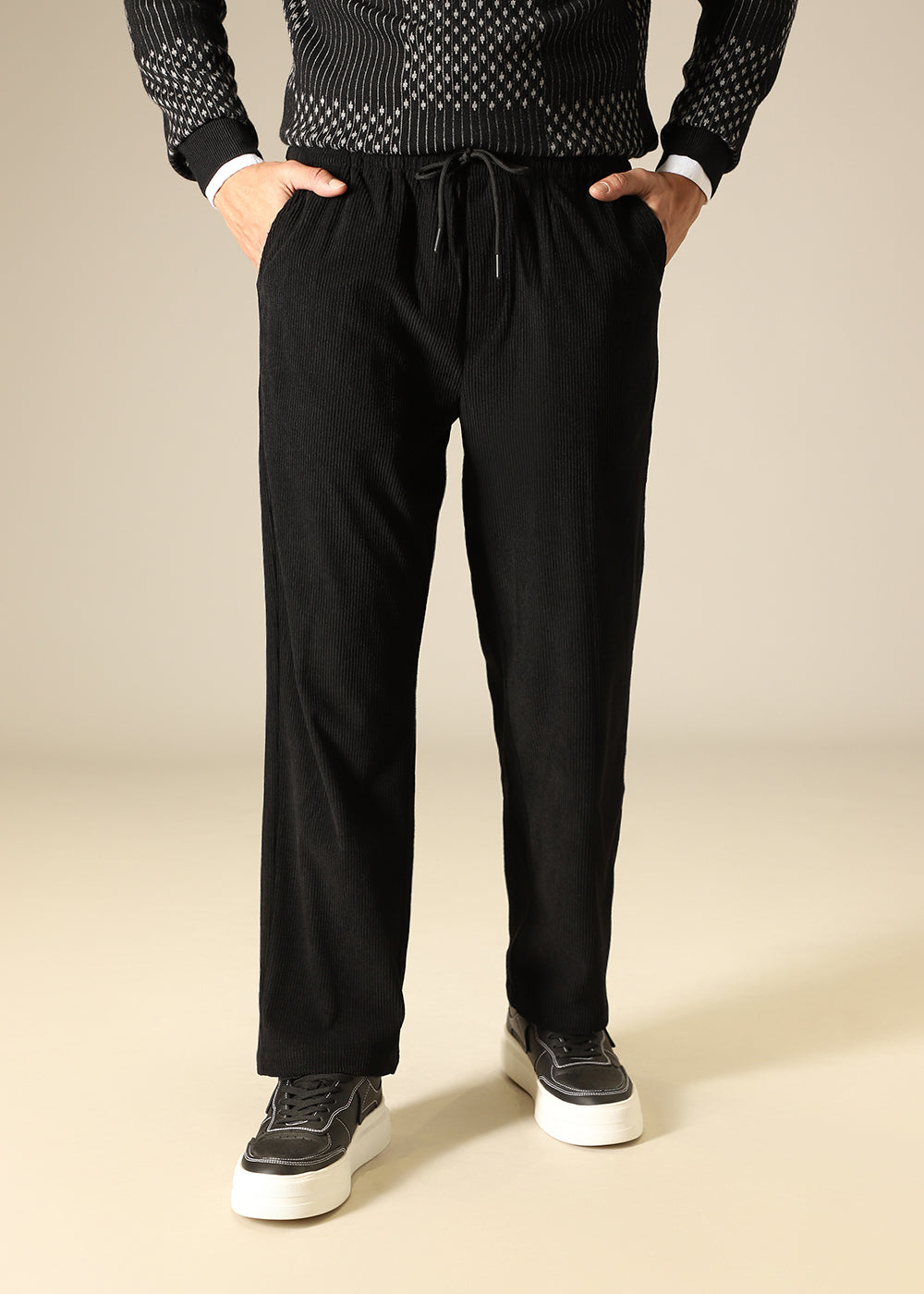 Black Corduroy Pant