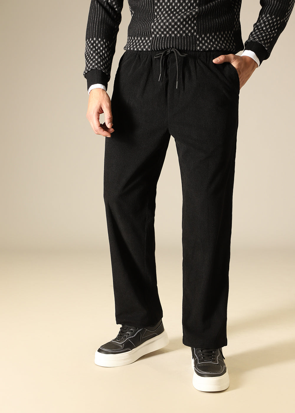 Black Corduroy Pant