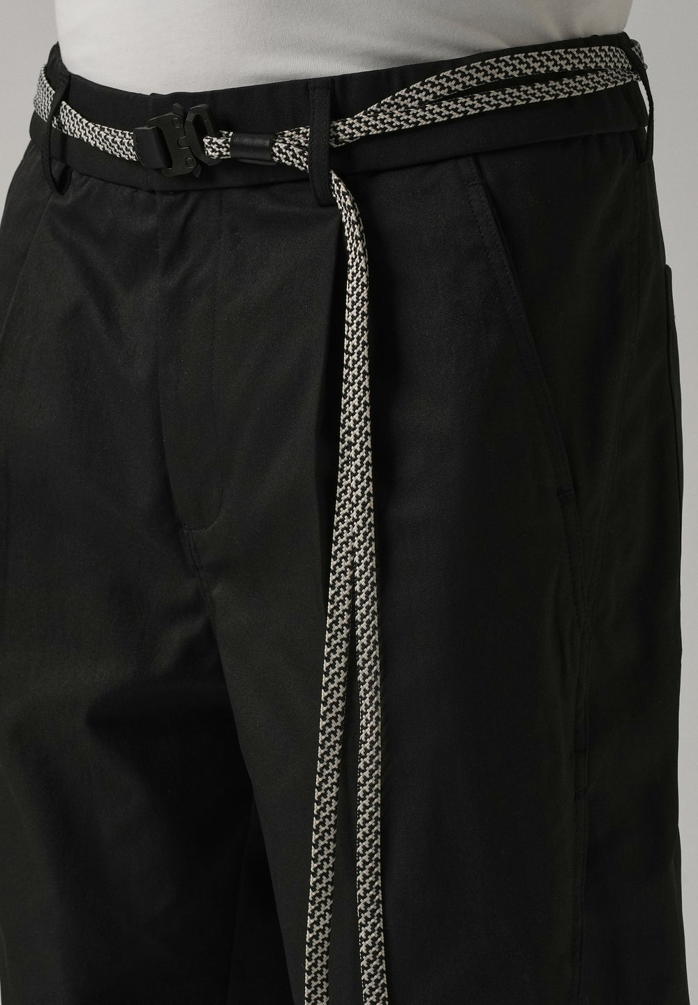 Black Stone Wash Pant