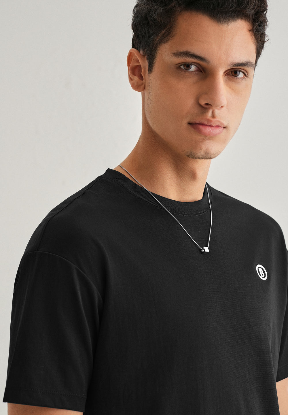 Black Crew Neck T-shirt
