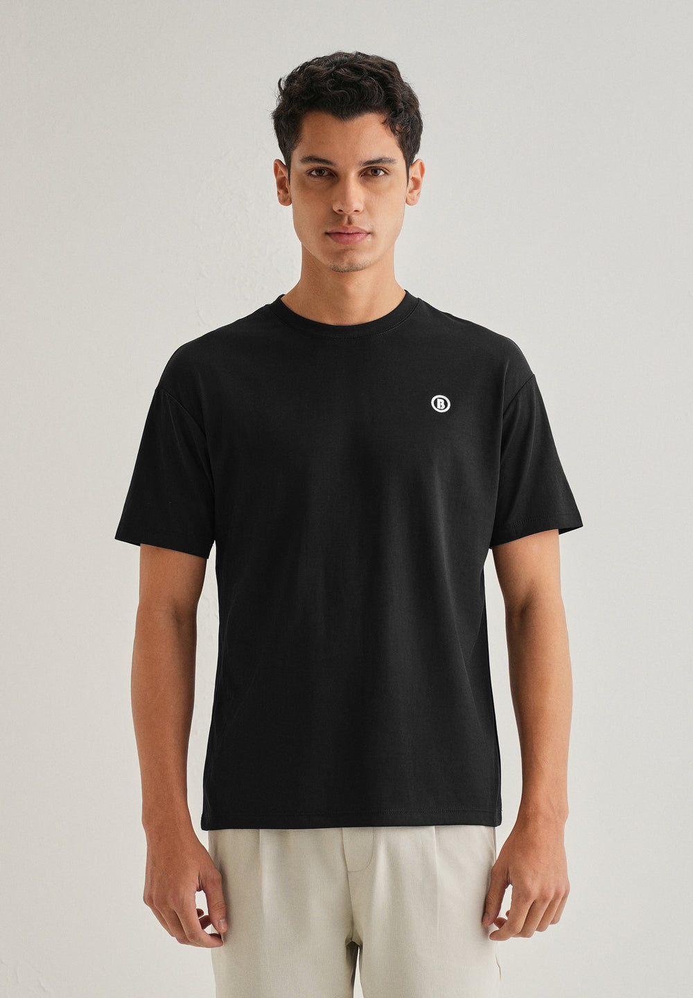 Black Crew Neck T-shirt