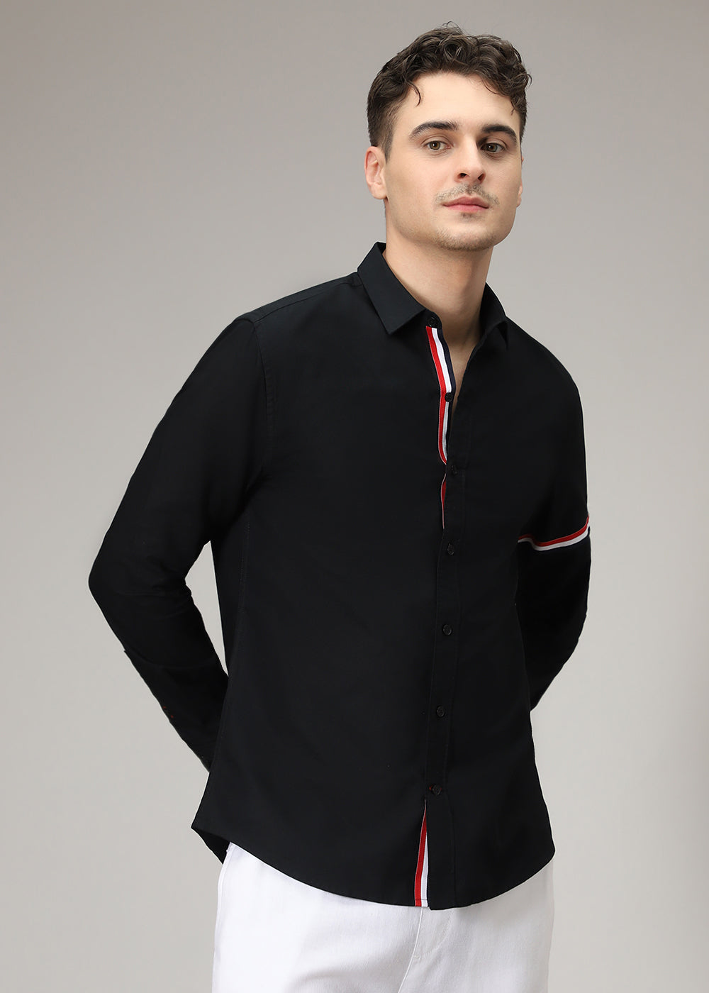 Black Dolphin Oxford Shirt