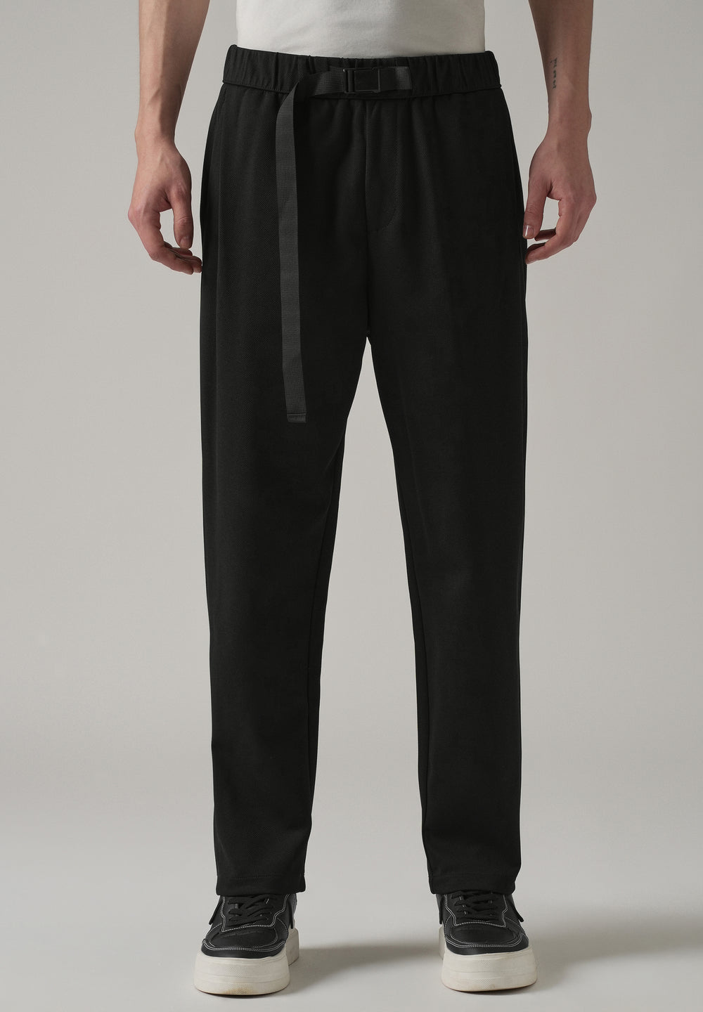 Black Twill Pants