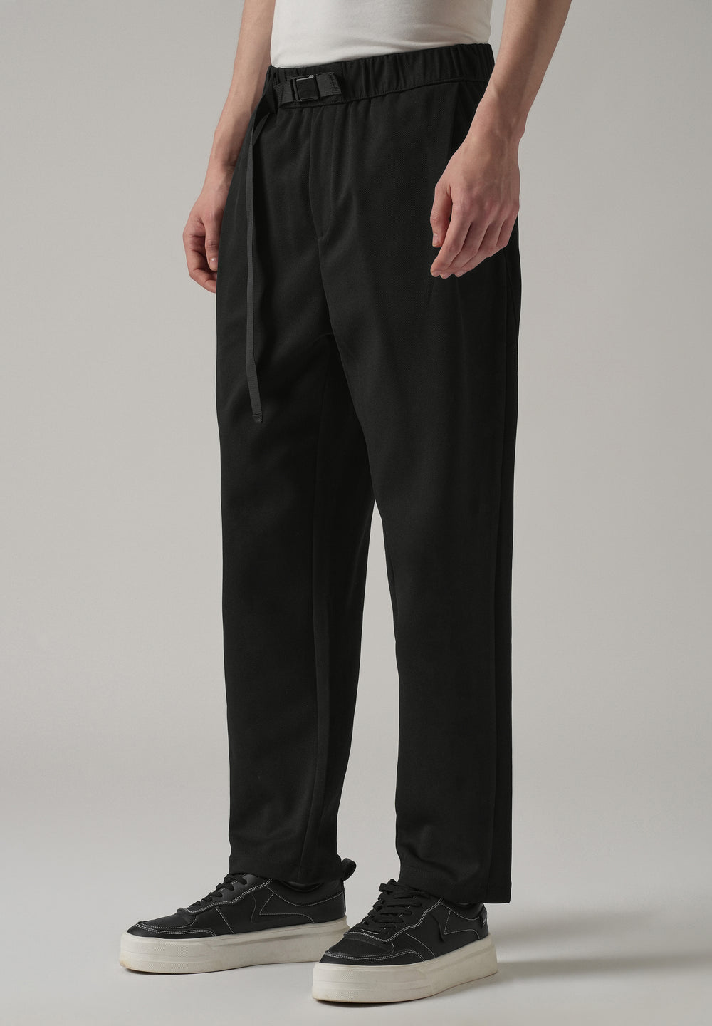 Black Twill Pants