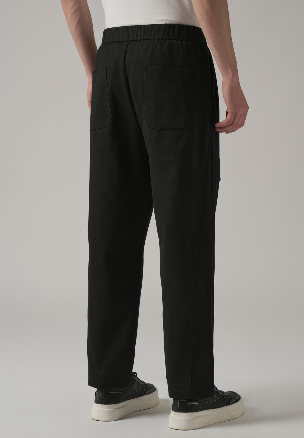 Black Twill Pants