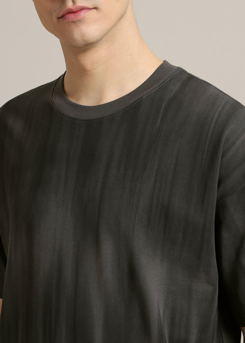 Grey Gradient Oversized T-shirt