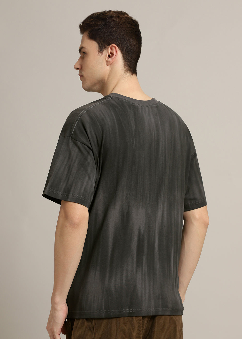 Grey Gradient Oversized T-shirt