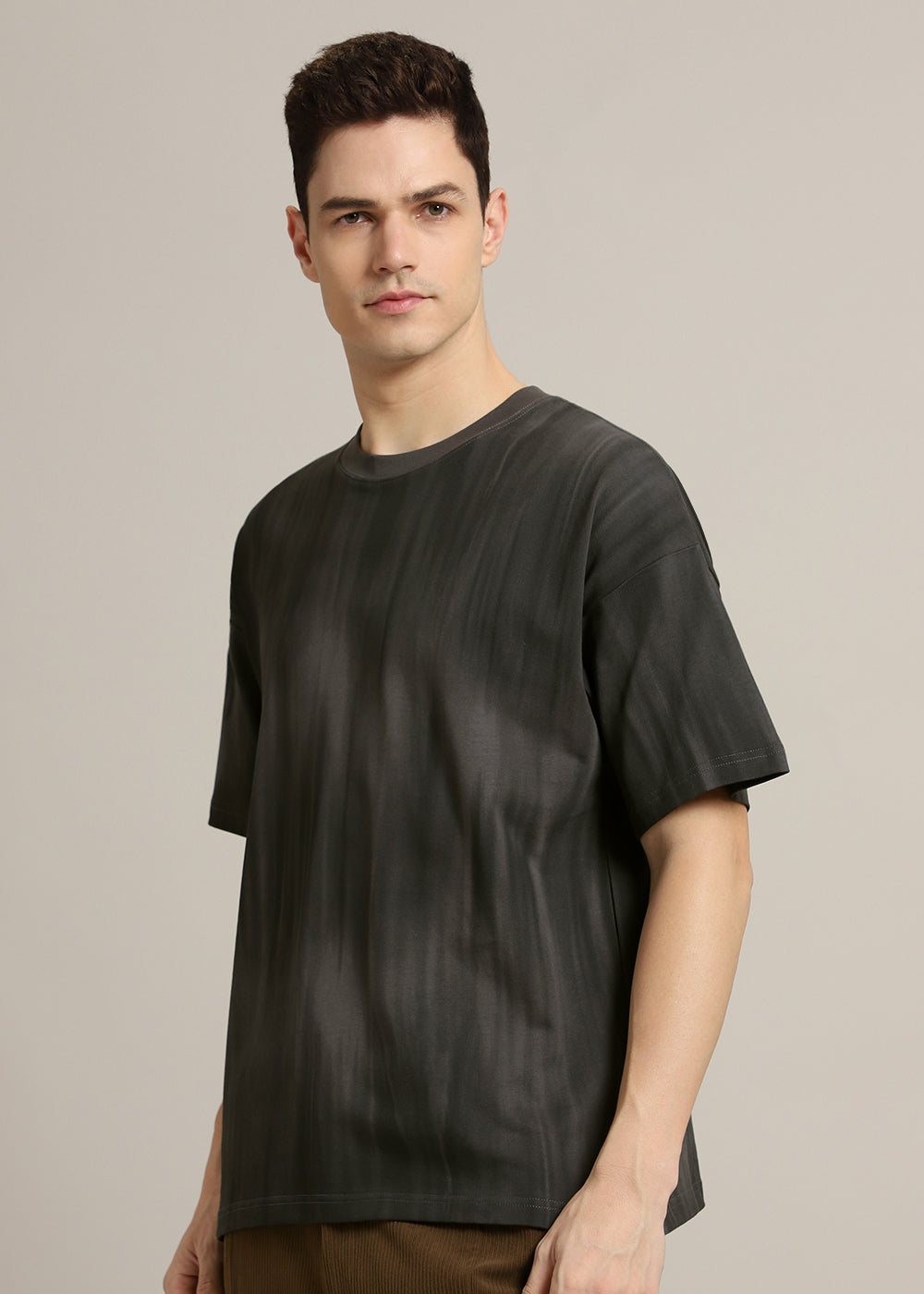 Grey Gradient Oversized T-shirt