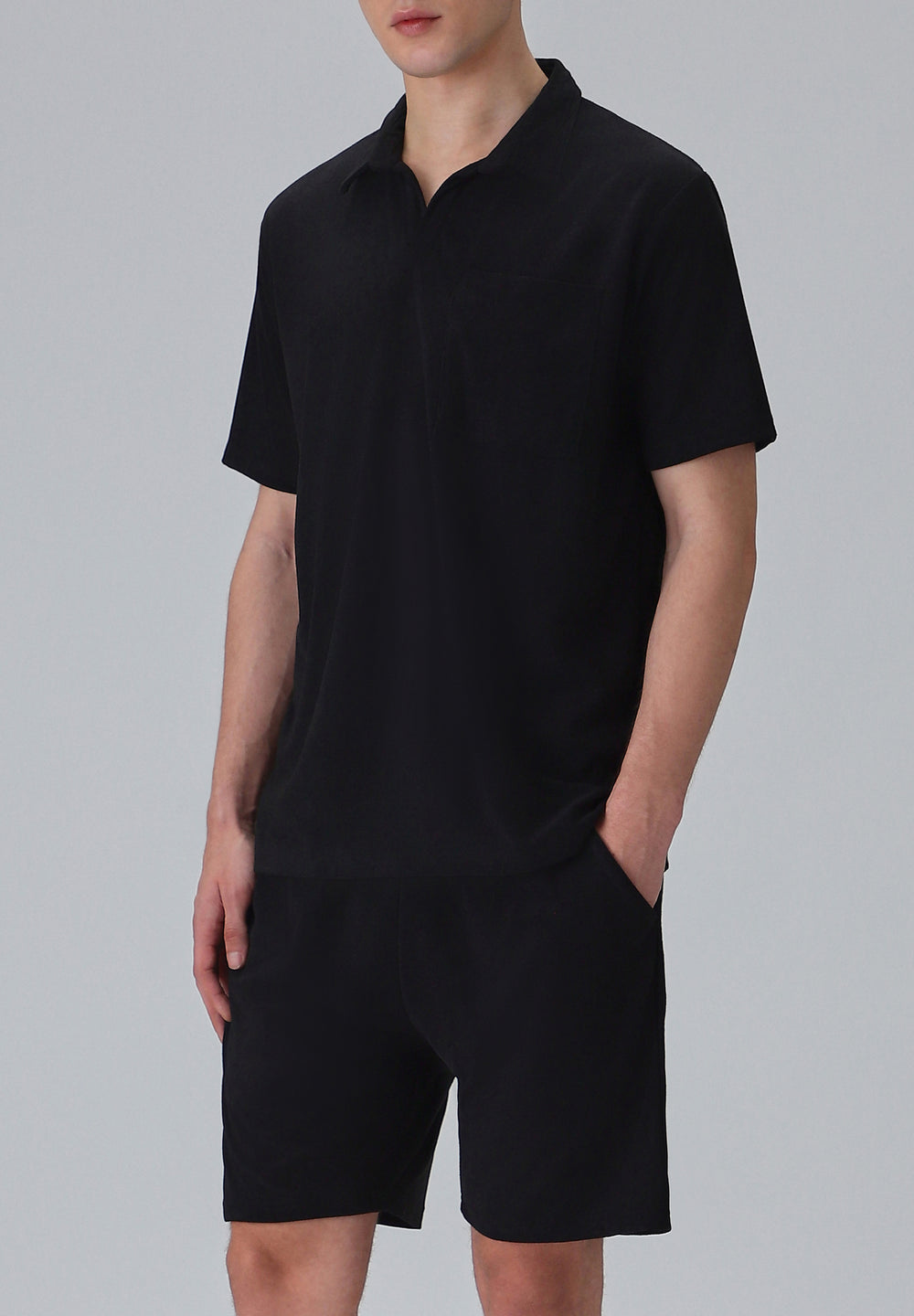 Black Knitted Co-ord Set