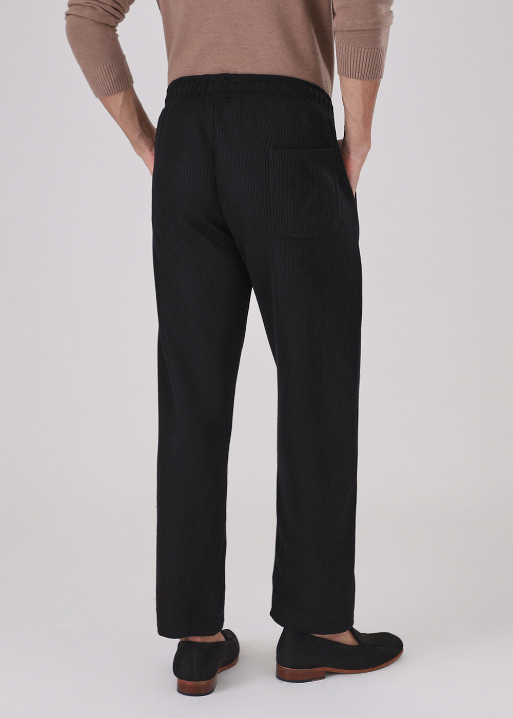 Black Knitted Pant