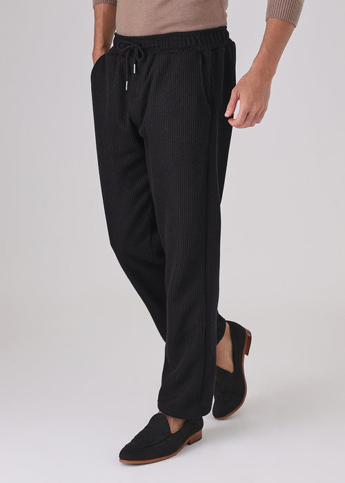 Black Knitted Pant