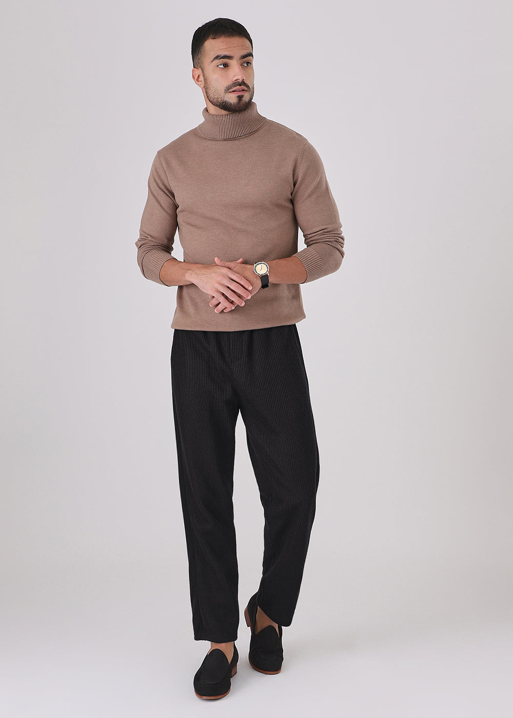 Black Knitted Pant