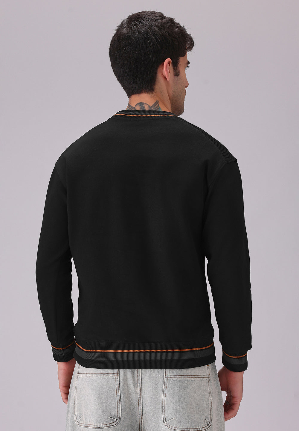 Black Knitted Pullover