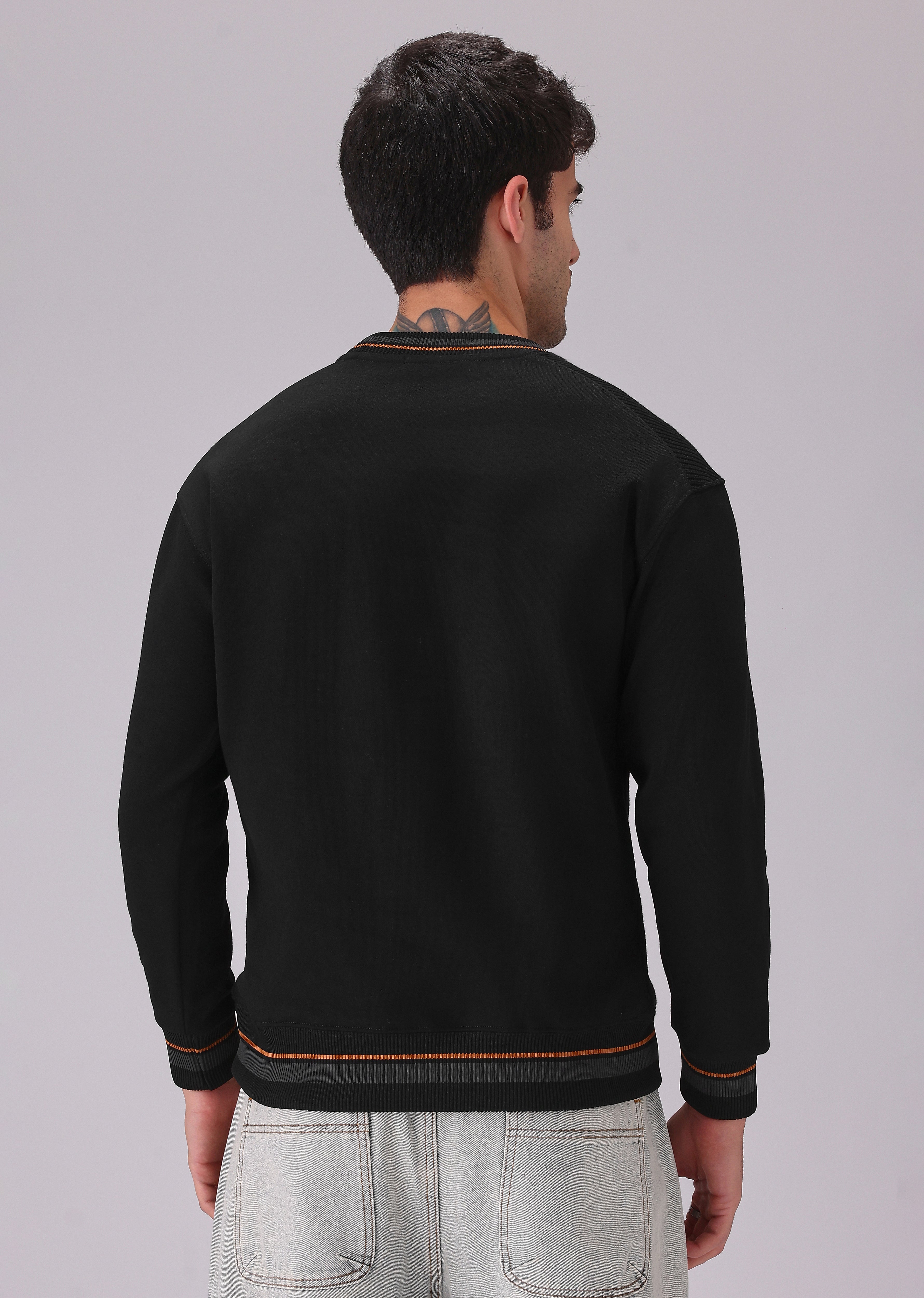 Black Knitted Pullover