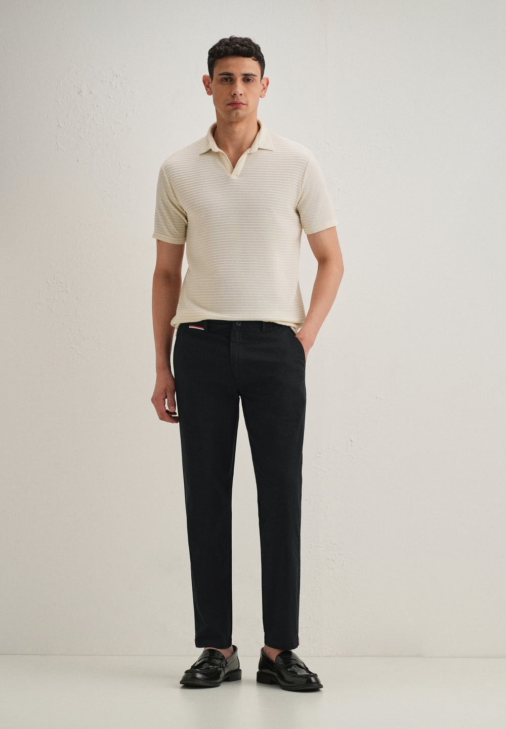 Black Linen Trouser