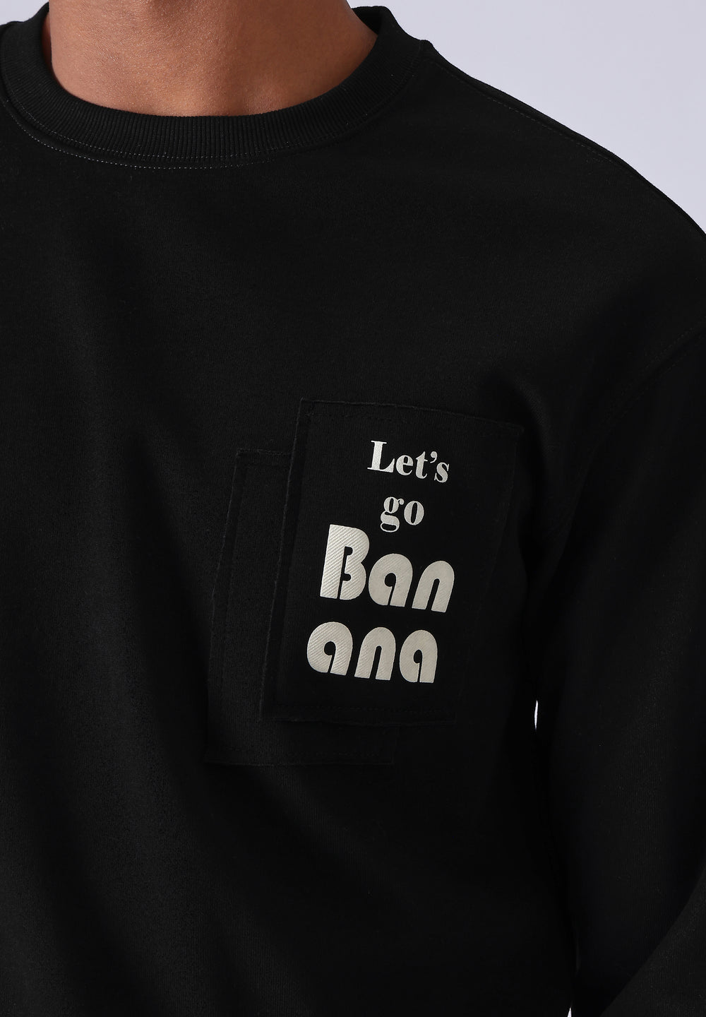 Black Patch Sweatshirt
