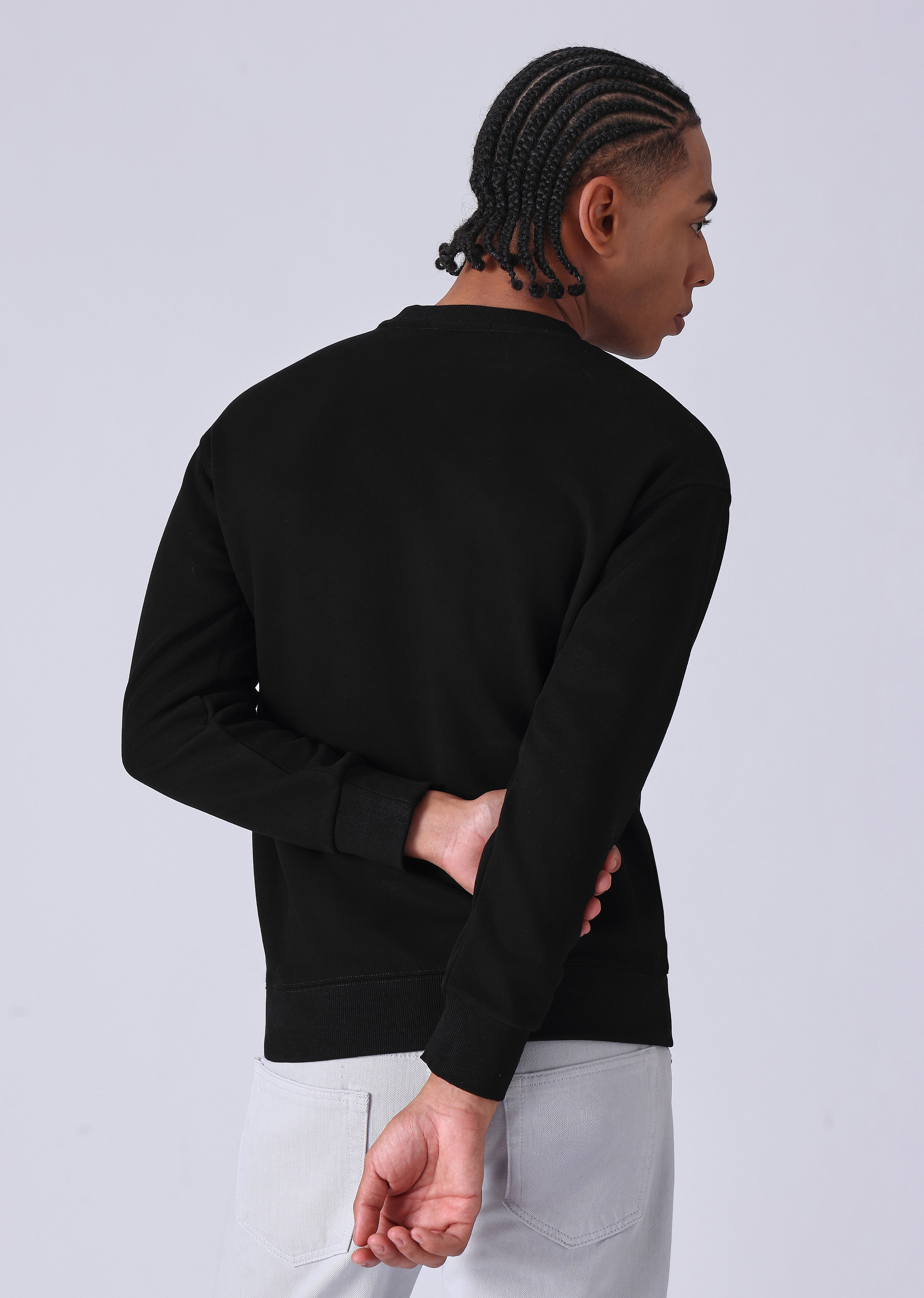 Black Patch Sweatshirt