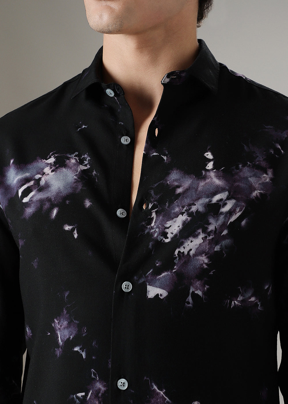 Black Printed Shirt