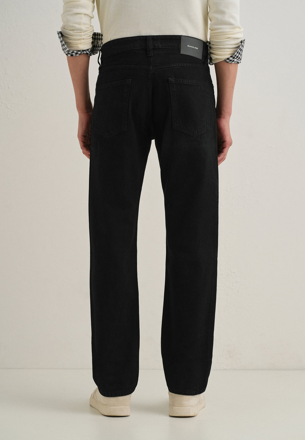 Black Regular Fit Denim