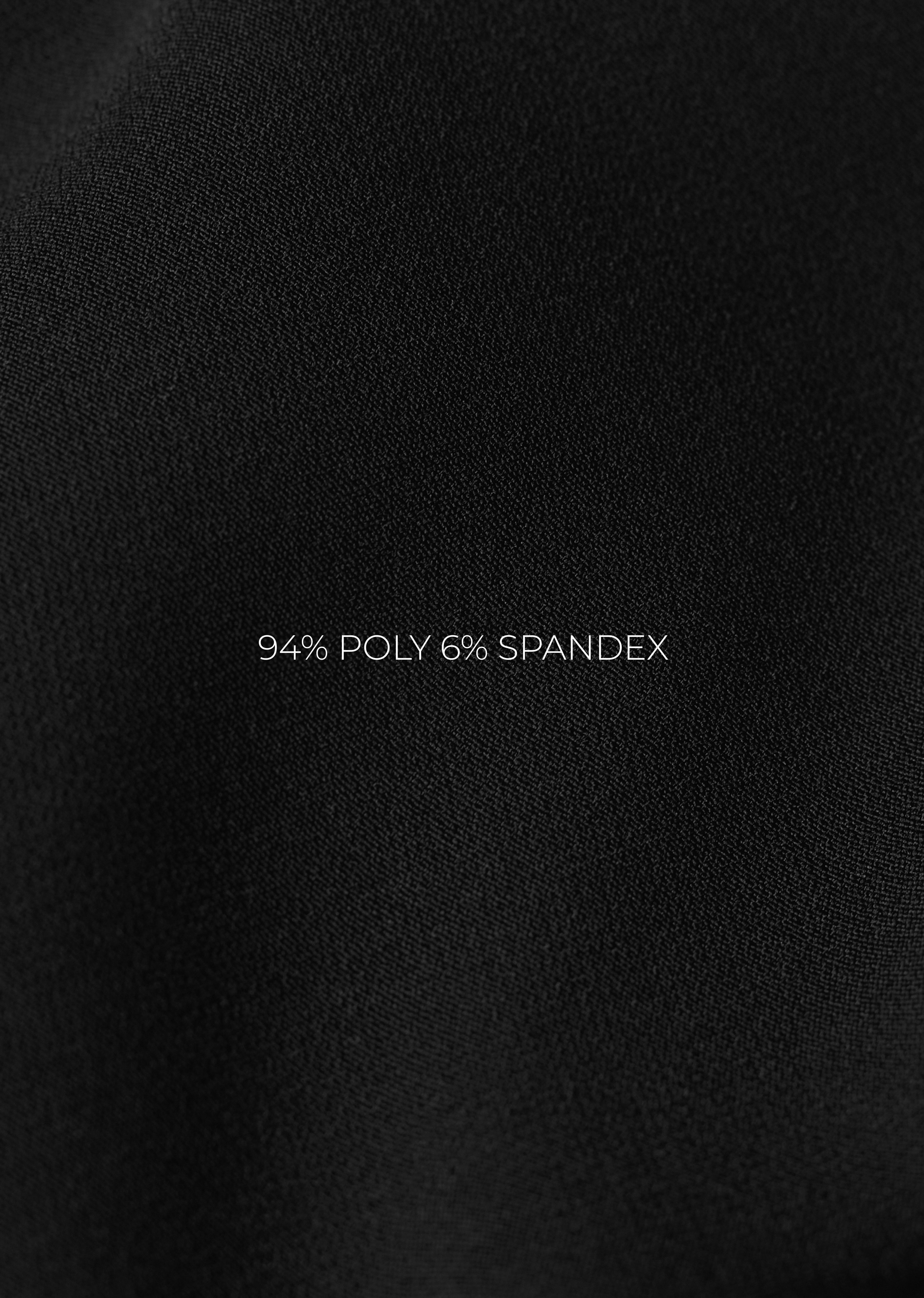 Black Relaxed Fit Drawstring Pant