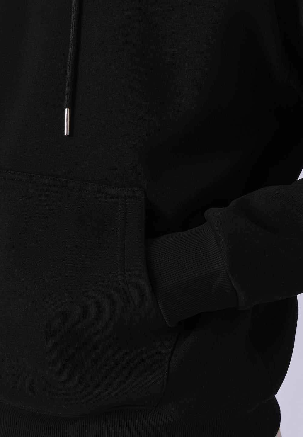 Black Relaxed Fit Hoodie