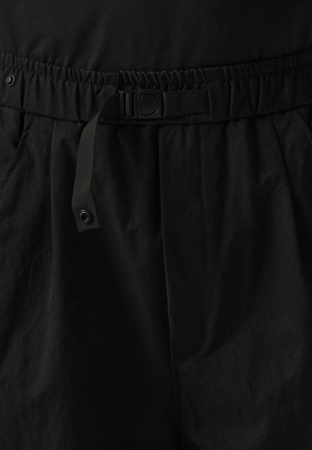 Black Twill Relaxed Fit Pant